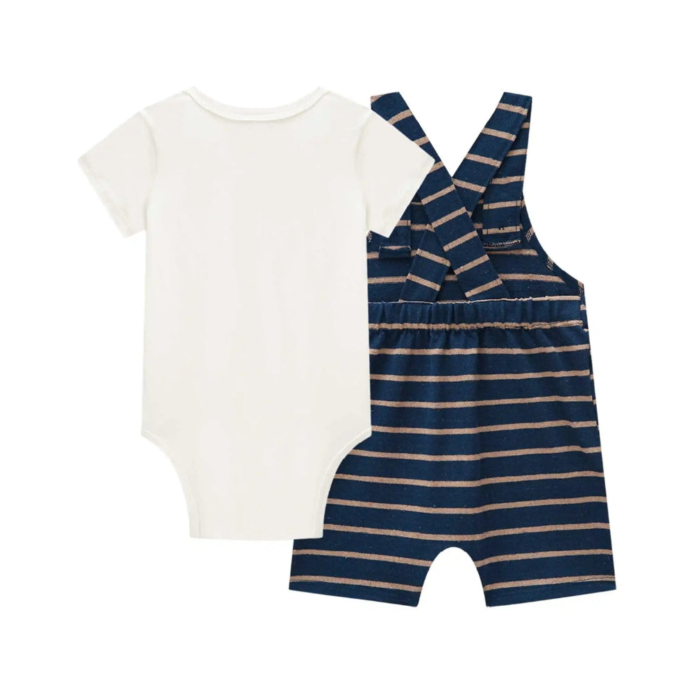 Overall / Body Manga Corta de Osito