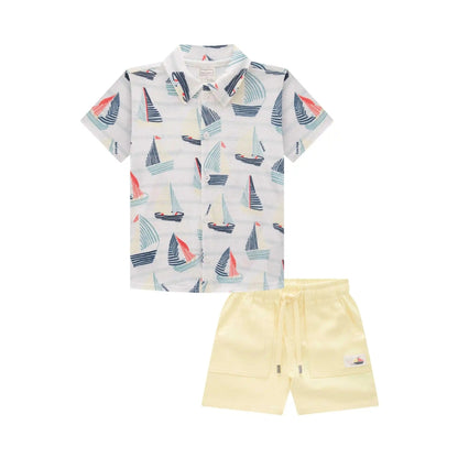 Conjunto de Barquitos Polo y Short