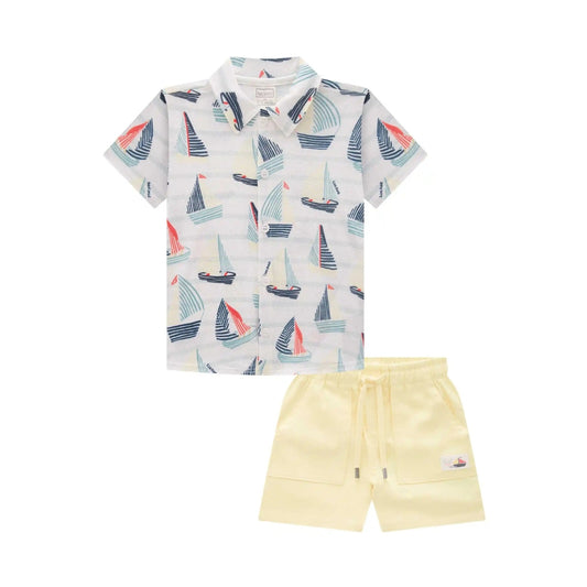 Conjunto de Barquitos Polo y Short