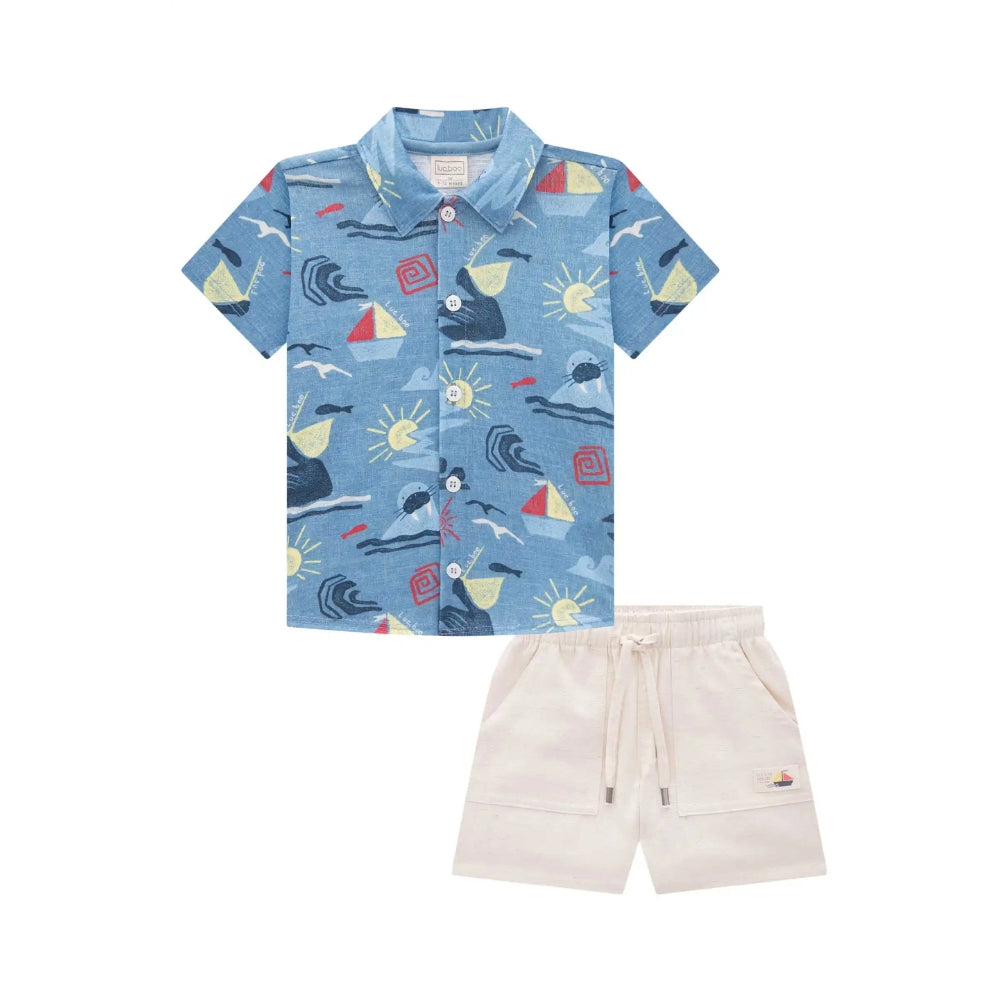 Conjunto de Barquitos Polo y Short