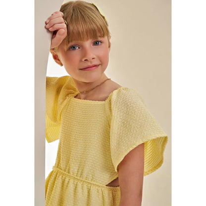 Vestido Amarillo 3/4