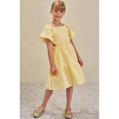 Vestido Amarillo 3/4