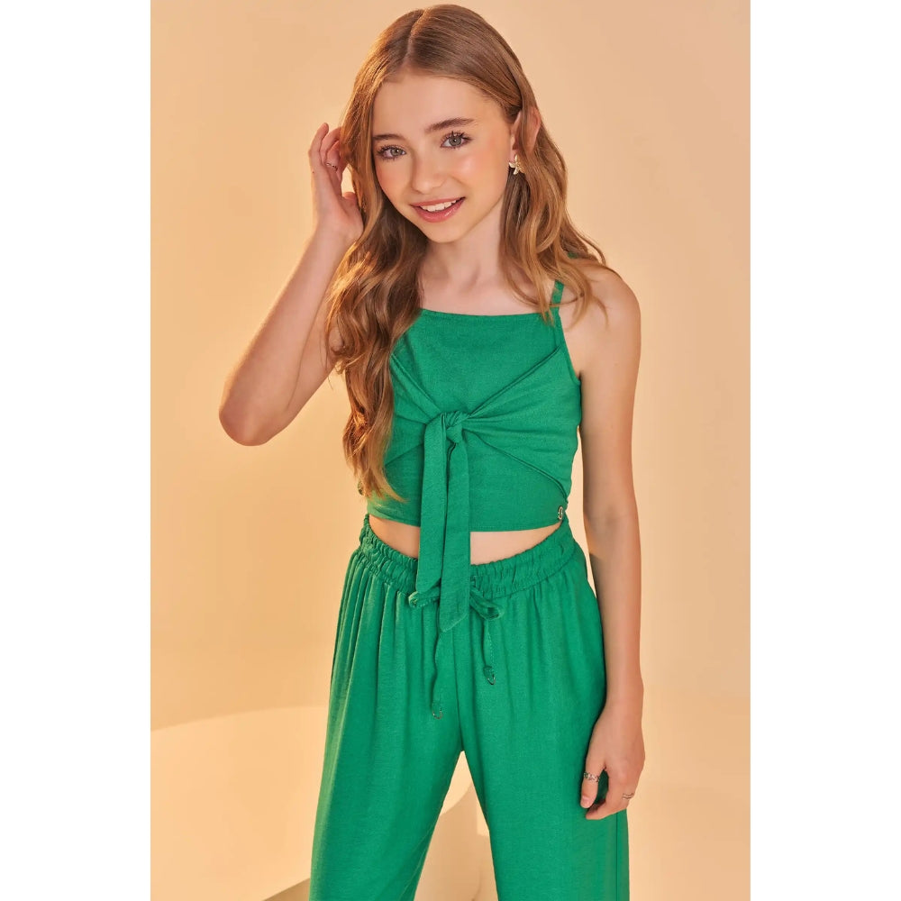 Conjunto de Top Y Pantalon Largo