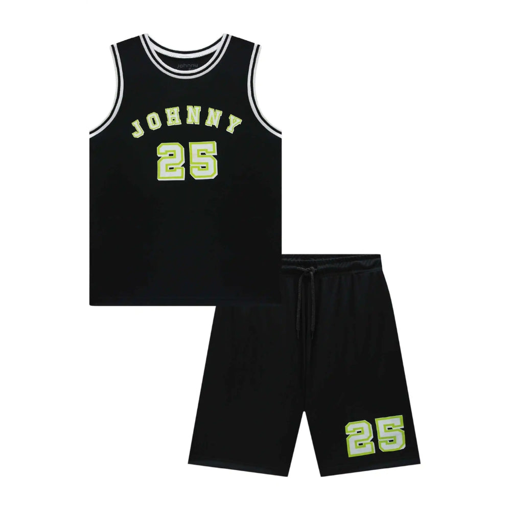 Conjunto Deportivo Camisa sin Mangas y Short