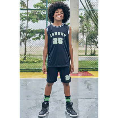 Conjunto Deportivo Camisa sin Mangas y Short