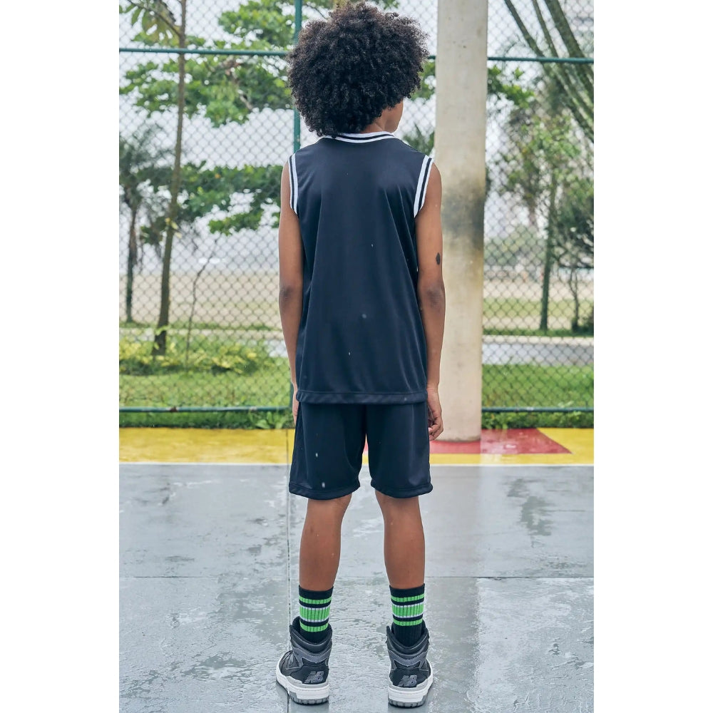 Conjunto Deportivo Camisa sin Mangas y Short