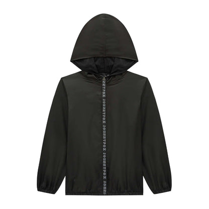 Jacket Negro con Capucha
