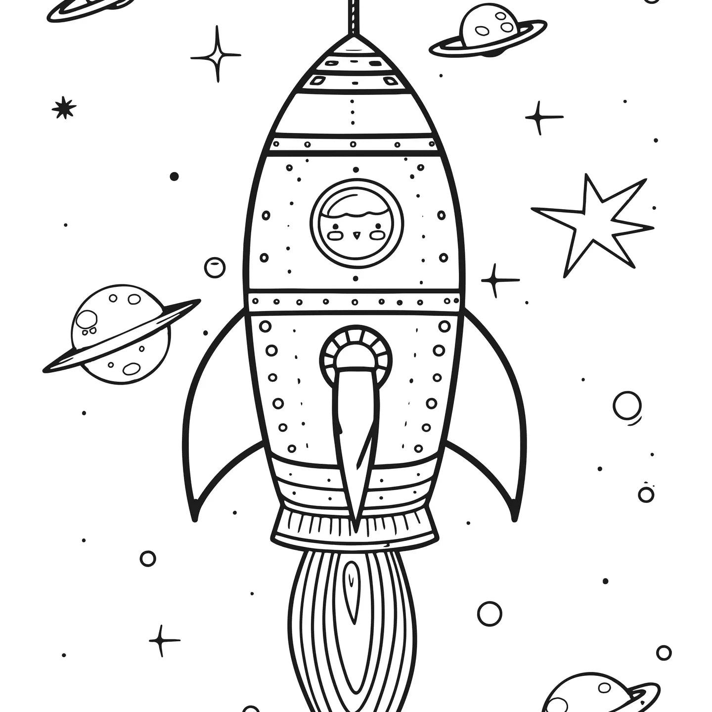 Space Race XXL Coloring Book - Libro de Pintar XXL Espacio