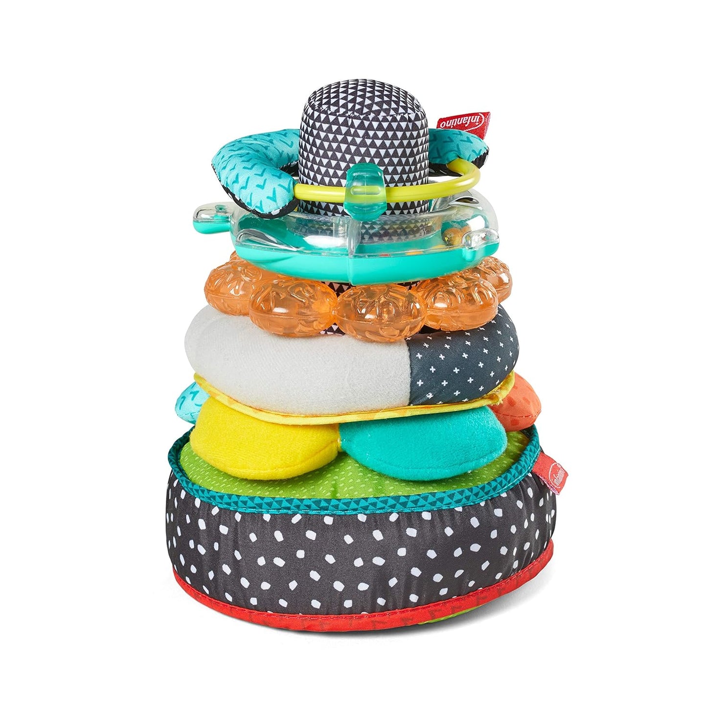 Aros Sensoriales para Apilar con Texturas