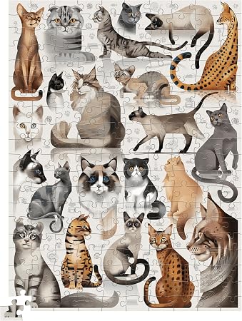Puzzle Cats - 200 Piezas