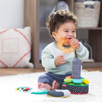 Aros Sensoriales para Apilar con Texturas