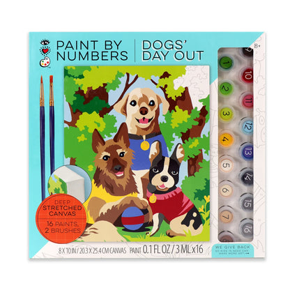 iHeartArt Paint by Numbers Dogs' Day Out - Pinta por Numeros Perros
