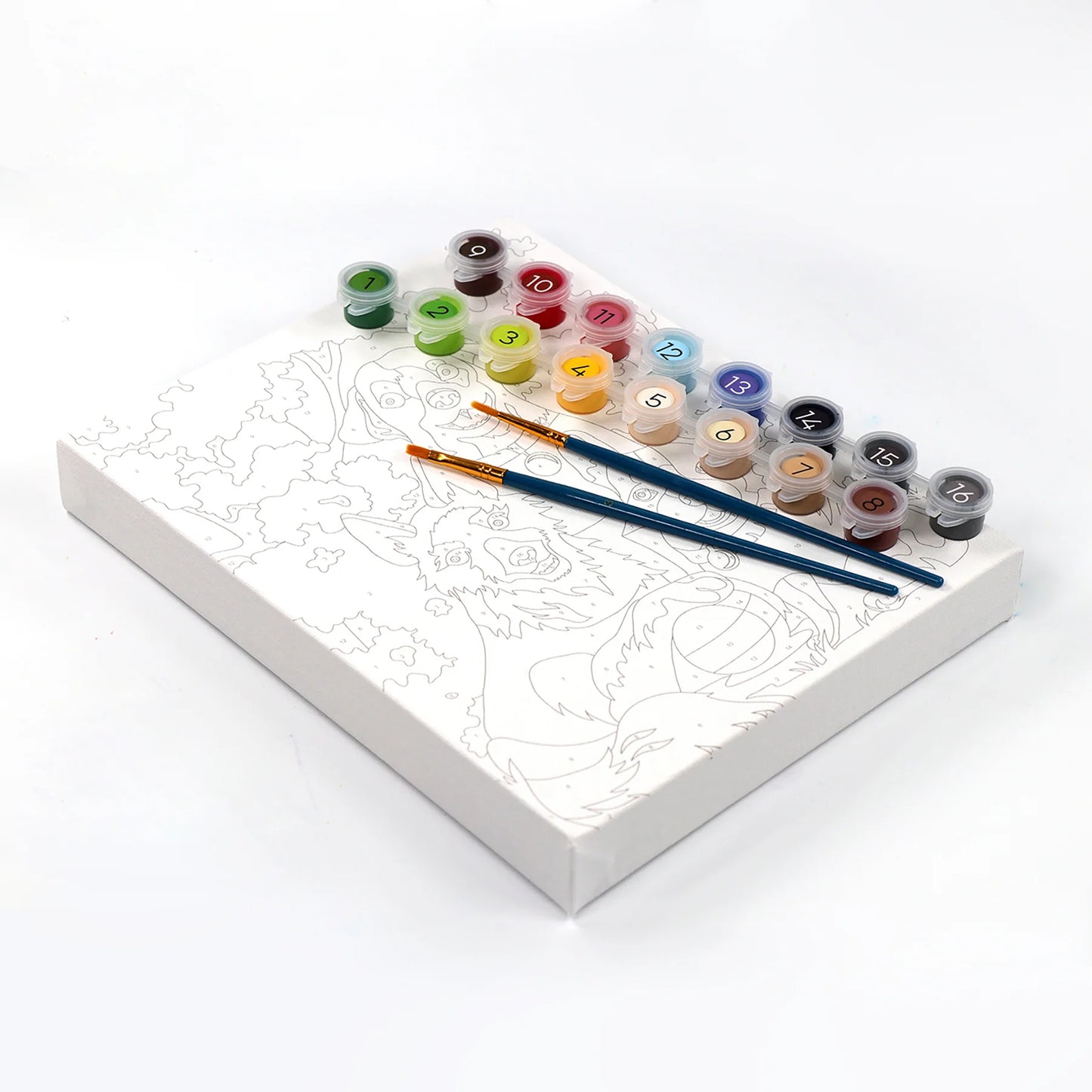 iHeartArt Paint by Numbers Dogs' Day Out - Pinta por Numeros Perros