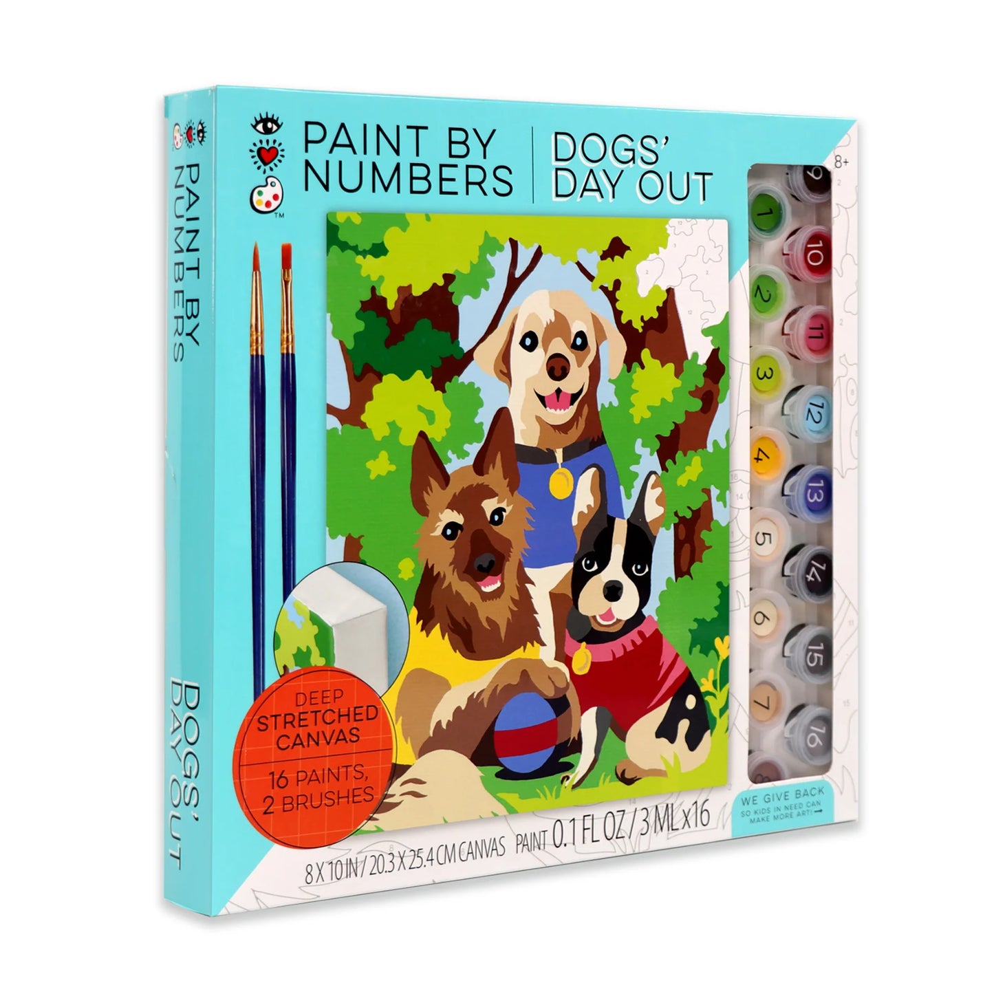 iHeartArt Paint by Numbers Dogs' Day Out - Pinta por Numeros Perros