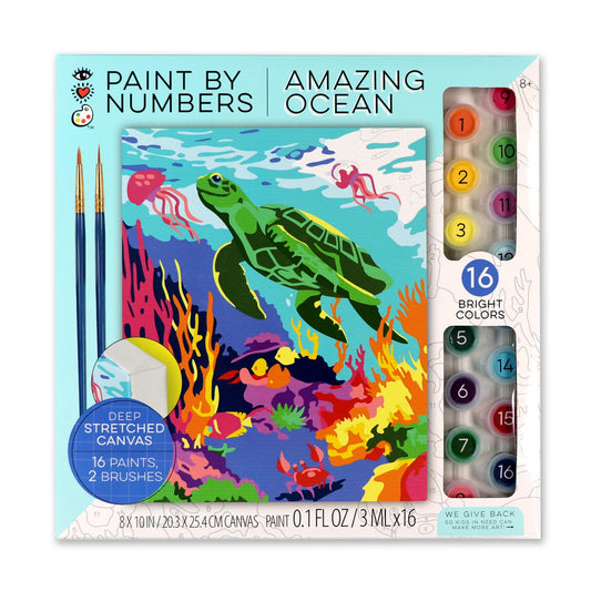 iHeartArt Paint By Numbers Amazing Ocean - Pinta por Números Oceano