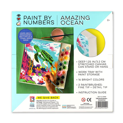 iHeartArt Paint By Numbers Amazing Ocean - Pinta por Números Oceano