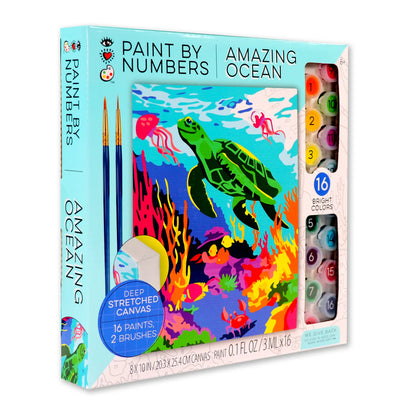 iHeartArt Paint By Numbers Amazing Ocean - Pinta por Números Oceano