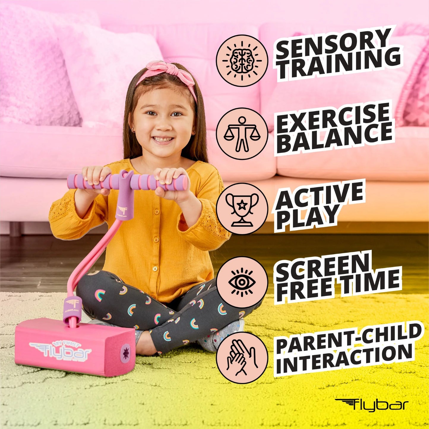 My First Pogo Jumper - Rosado y Morado