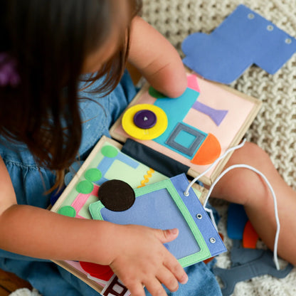 Libro Interactivo de Tela - Mechanic / Mecanico