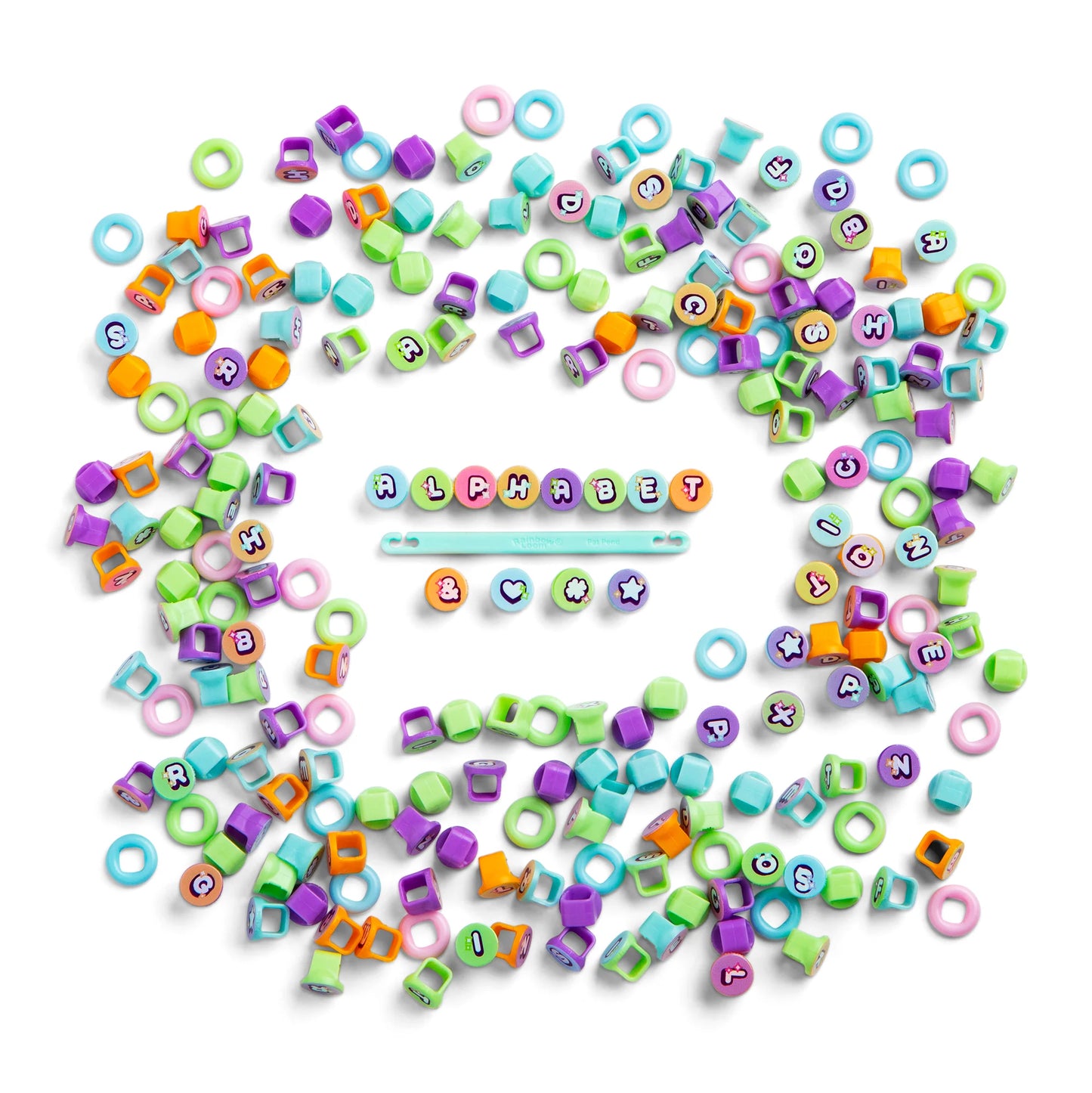 Rainbow Loom - Alpha Beadmoji Beads