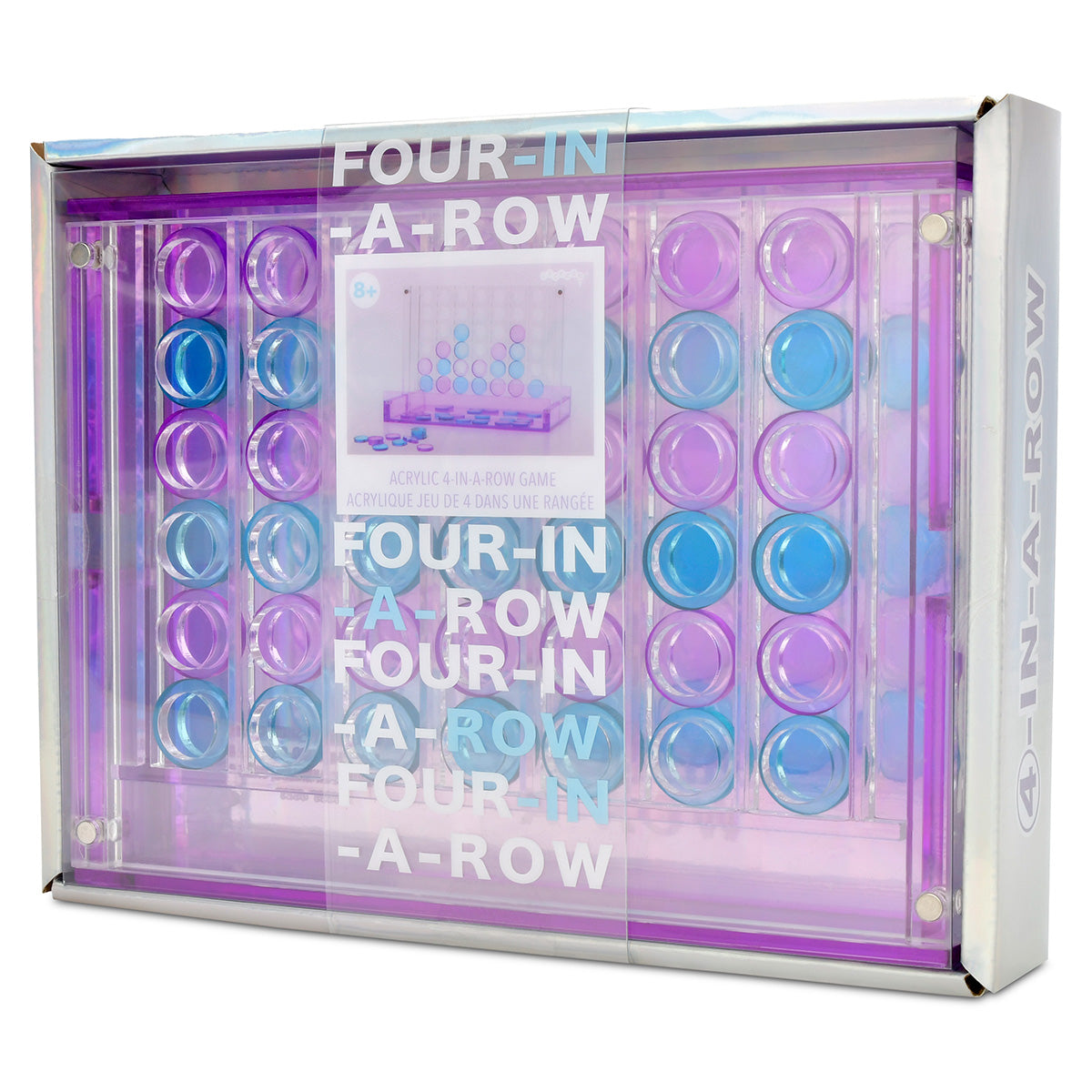 Juego 4 in a Row Acrilico Aesthetic