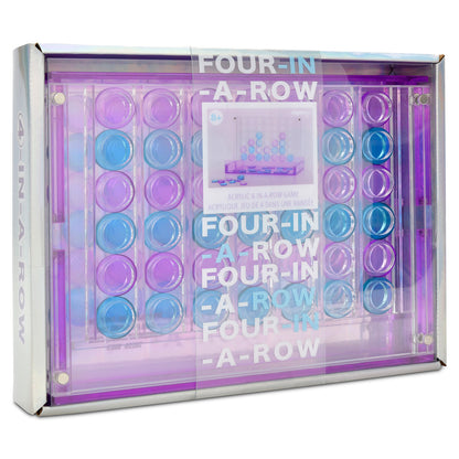 Juego 4 in a Row Acrilico Aesthetic