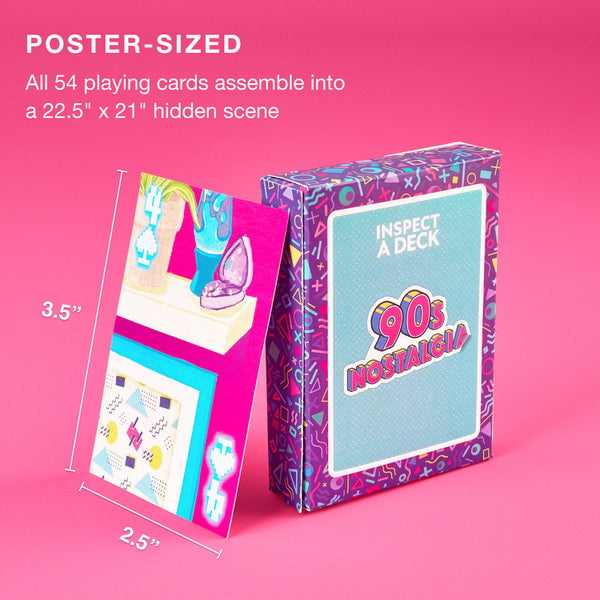 Inspect-a-Deck: 90s Nostalgia - Deck de Carta de los 90s