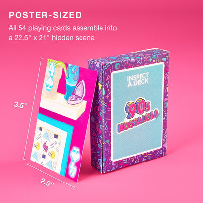 Inspect-a-Deck: 90s Nostalgia - Deck de Carta de los 90s