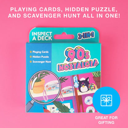 Inspect-a-Deck: 90s Nostalgia - Deck de Carta de los 90s