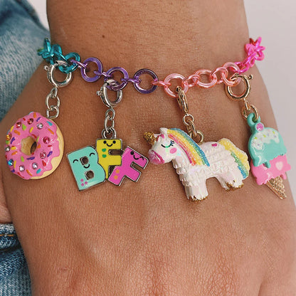 Chain Bracelet Rainbow - Pulcera de Cadena Arcoiris