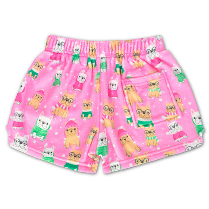 Shorts Peludos - Perritos en Nieve L (14)