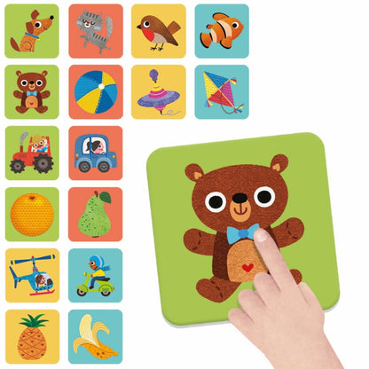 Touch & Play Sensory Memory Game - Juego de Memoria con Texturas