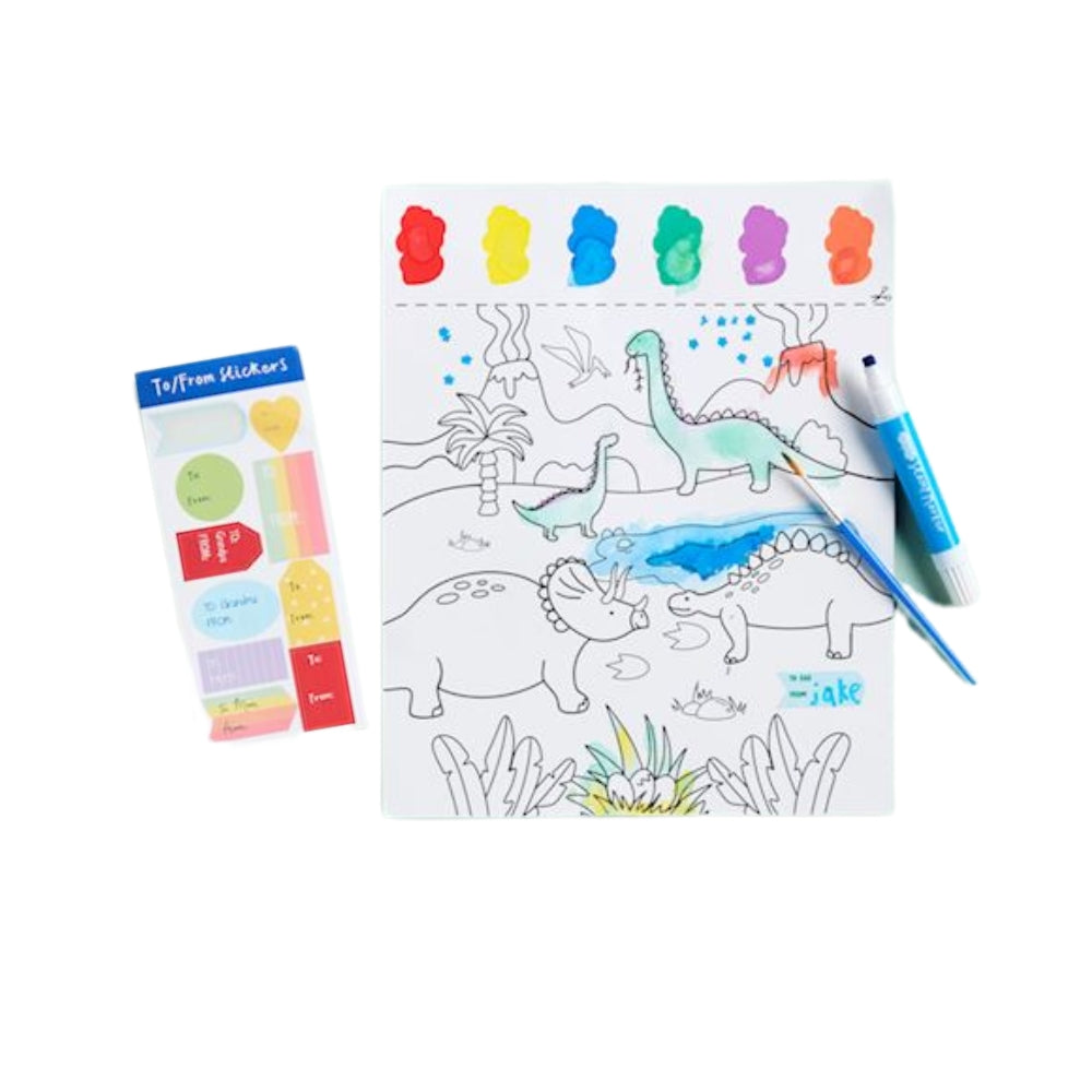 Dino Little Artist Set - Set de Pintar con Agua de Dino