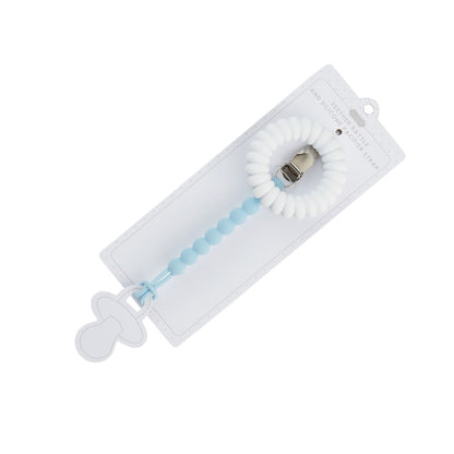 White Pacy Strap & Teether Set