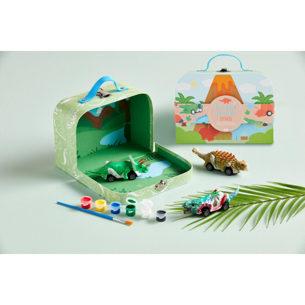 Set de Pintar tus Dinosaurios de Carritos