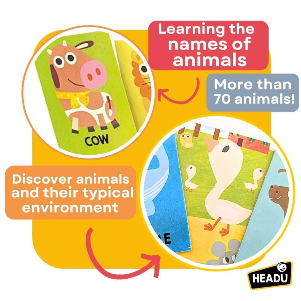 Montessori Flashcards First Animal Encyclopedia - Tarjetas Montessori Enciclopedia Animal