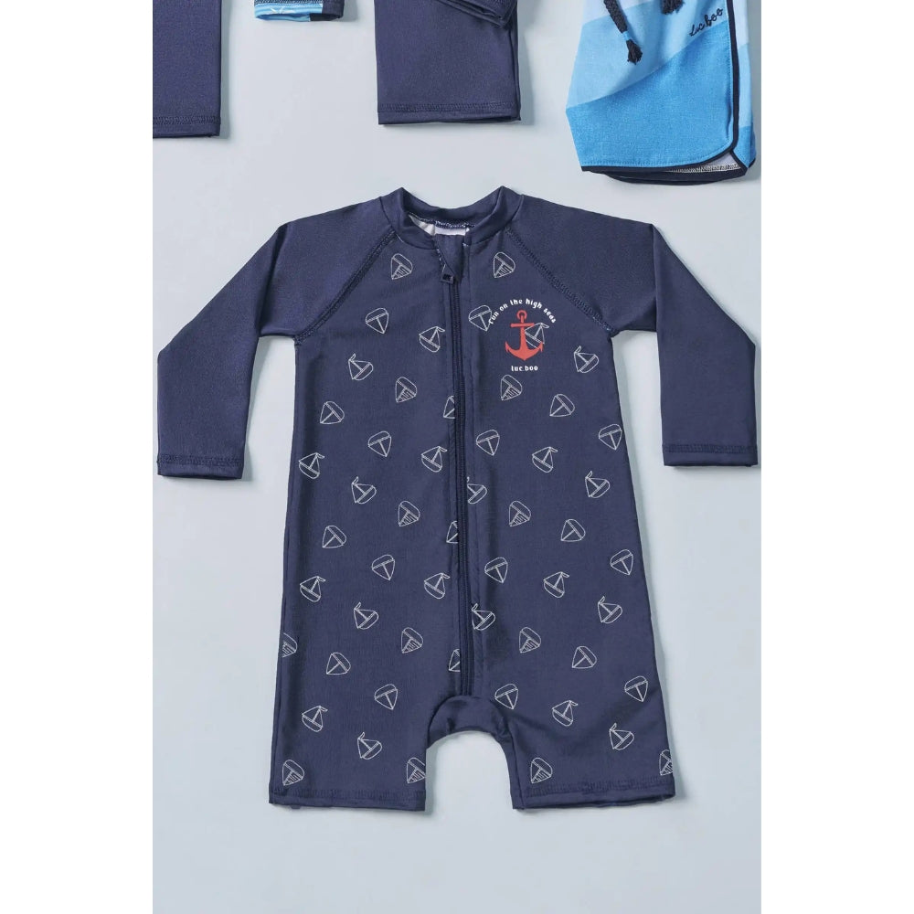 Vestido de Baño Manga Larga Una Pieza