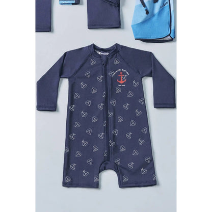 Vestido de Baño Manga Larga Una Pieza