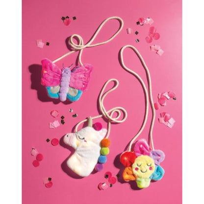 Cartera con Luces de Unicornio Blanco