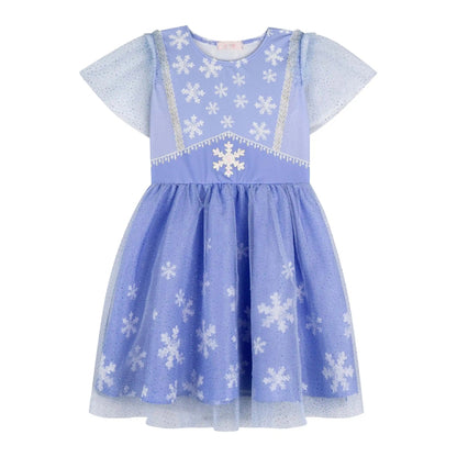 Disfraz Frozen con Vincha (Princesa Hielo)