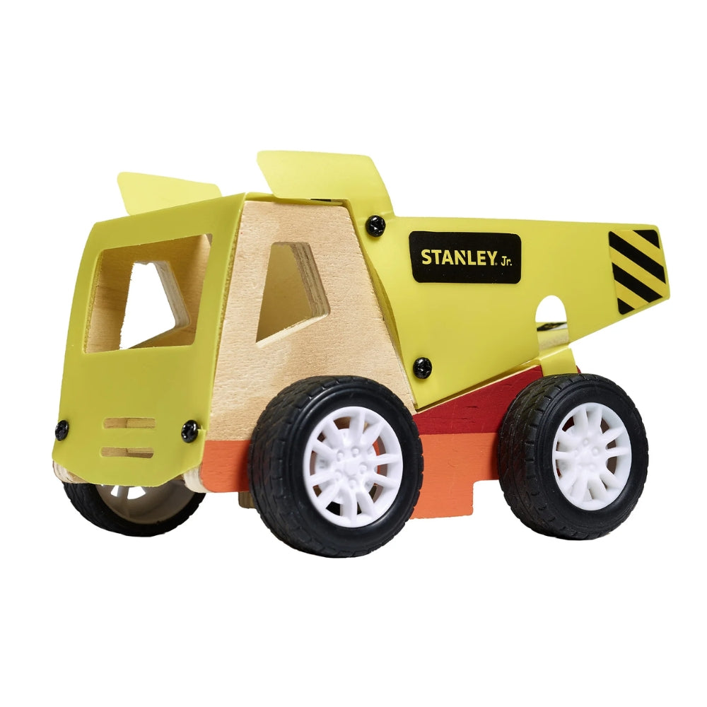 Stanley Jr. Dump Truck Kit - Set de Decorar tu Camion de Basura de Madera