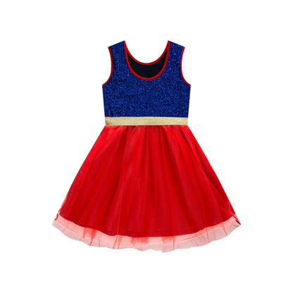 Disfraz de Mujer Maravilla con Capa