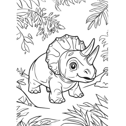 Dino-Mite XXL Coloring Book - Libro de Pintar XXL Dino
