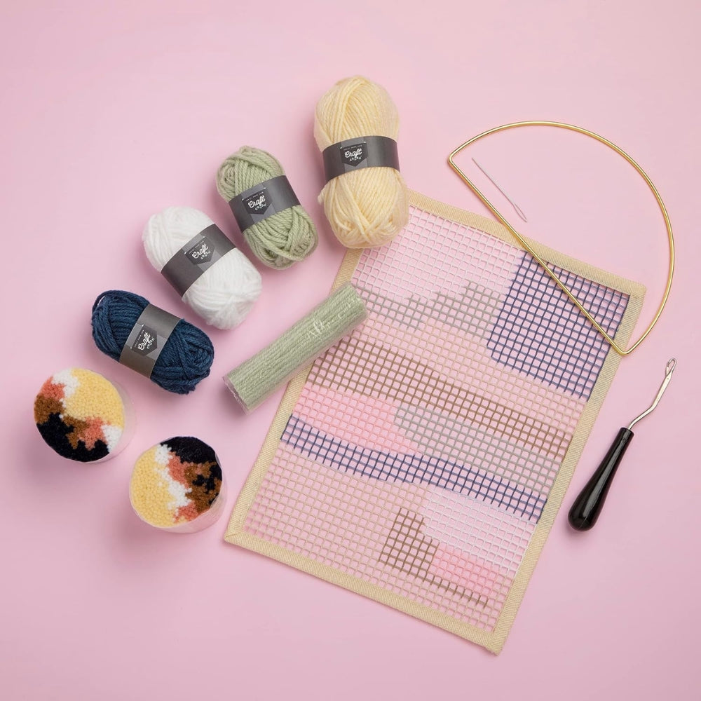Manualidades de Trenzado y Tejido - Craft Crush Latched Wall Hanging Craft Kit