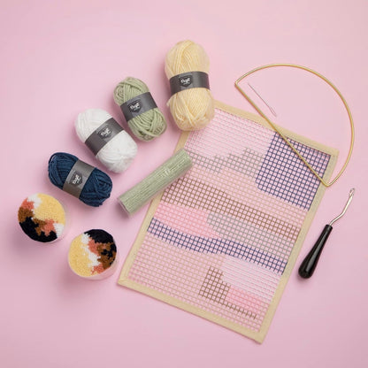 Manualidades de Trenzado y Tejido - Craft Crush Latched Wall Hanging Craft Kit