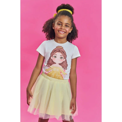 Camisa Manga Corta Princesa Bella / Elisa