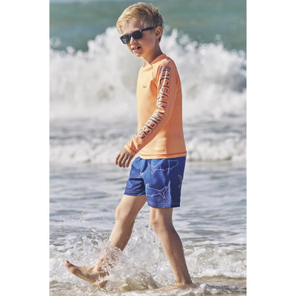 Rashguard Manga Larga Y Vestido de Baño