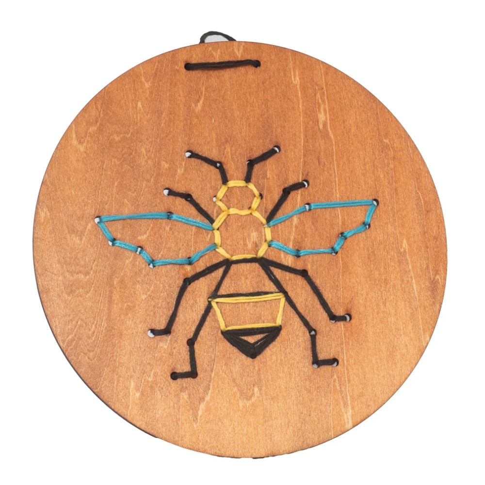 Kit de Bordado de Madera - Insectos
