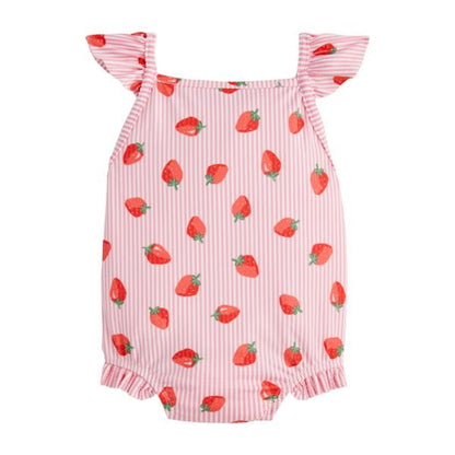 Vestido de Baño de Fresas 1 Pieza