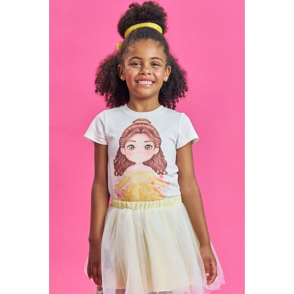 Camisa Manga Corta Princesa Bella / Elisa